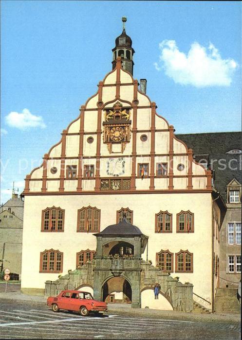 Plauen Vogtland Rathaus Altmarkt