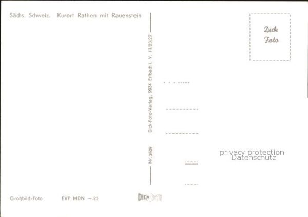 Rathen Saechsische Schweiz Rauenstein – Bild 2