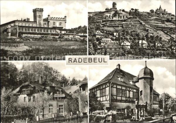 Radebeul Friedensburg Spitzhaus Meierei Hoflößni