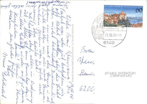 Gras-Ellenbach Siegfriedbrunnen Kurhotel Walburgiskape – Bild 2