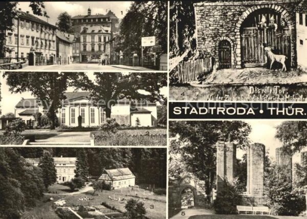 Stadtroda Ernst Thälmann Platz Kultur Volkshaus D