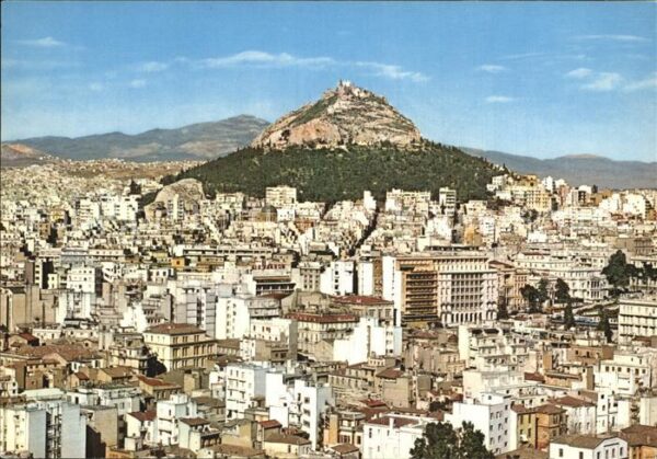 Athen Griechenland Panorama Lycabette