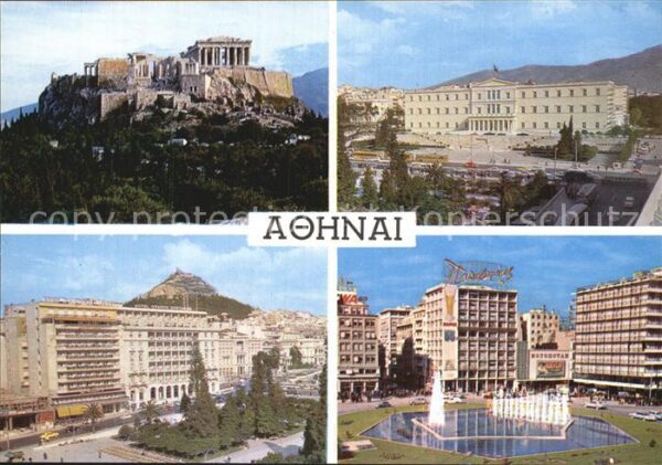 Athen Griechenland Stadtansichten