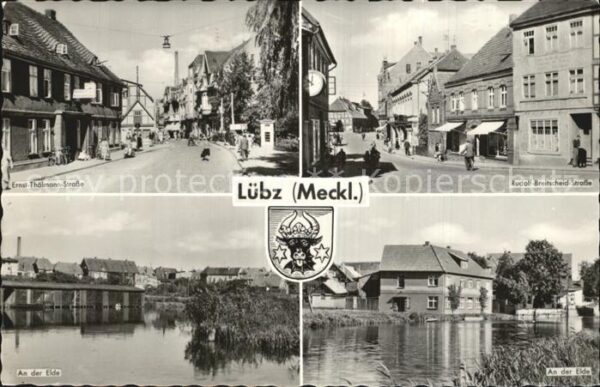 Luebz Thälmann Str Breitscheid Str Eldepartie