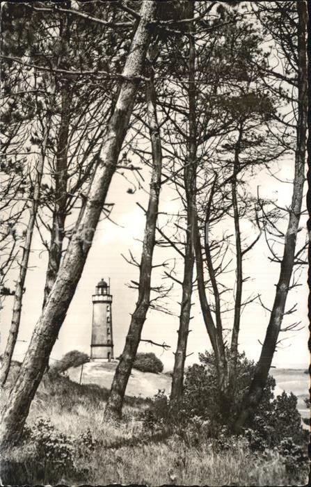 Insel Hiddensee Dornbusch Leuchtturm