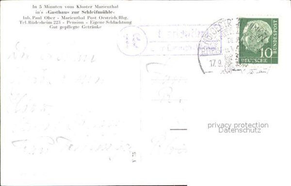 Oestrich-Winkel Kloster Marienthal Fliegeraufnahme – Bild 2