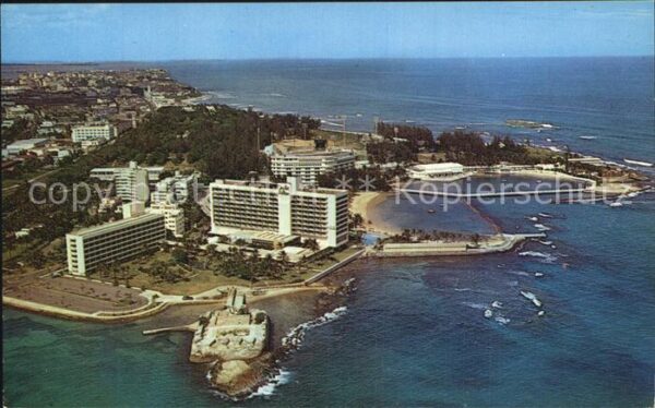 Puerto Rico Historic Fort Geronimo Caribe Hilton Ho