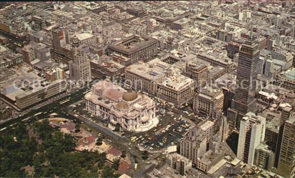 Mexico City Vista aerea Panoramica de la Ciudad