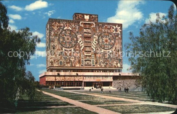 Mexico City Central Library at the National Univers