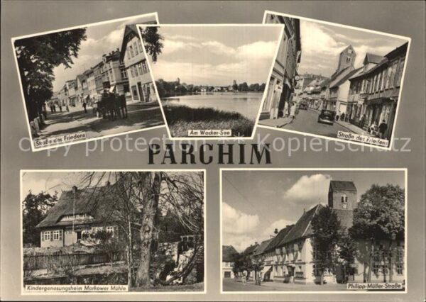 Parchim Strasse des Friedens Wacker See Kinderg