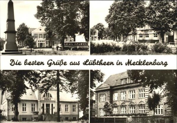 Luebtheen Schulhort Am Kirchenplatz Postamt Ratha