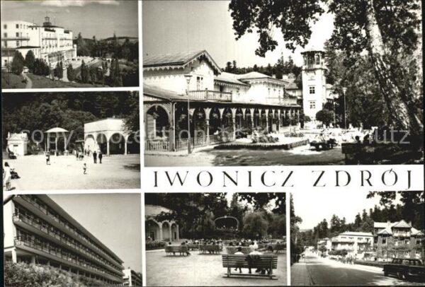 Iwonicz Zdroj Sanatorium Excelsior ijalnia Dom Zdrojo