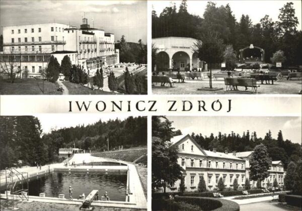 Iwonicz Zdroj Sanatorium Excelsior Baden plywacki Pla