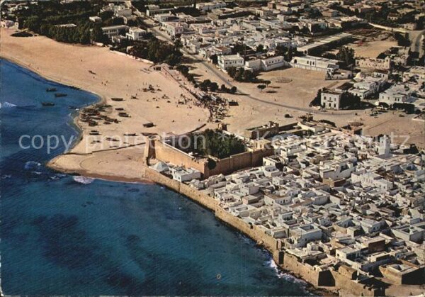 Hammamet Blick auf die Medina Fliegeraufnahme