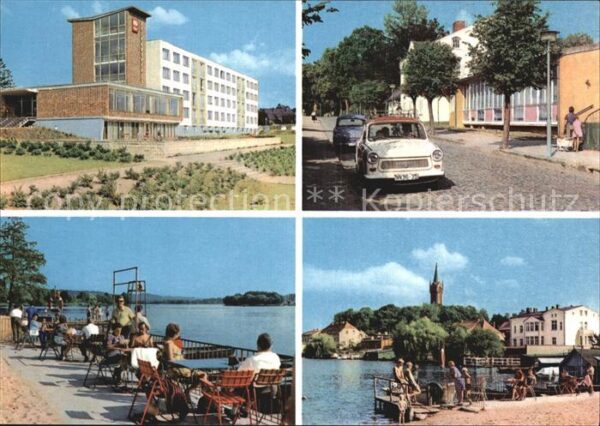 Feldberg Mecklenburg FDGB Ferienheim Freundschaft Am Haussee