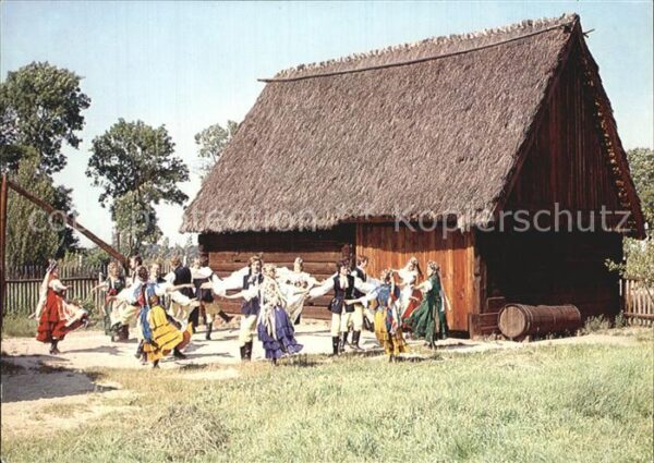 Opole Oppeln Oberschlesien Muzeum Wsi Opolskiej Zespol Piesni i Ta