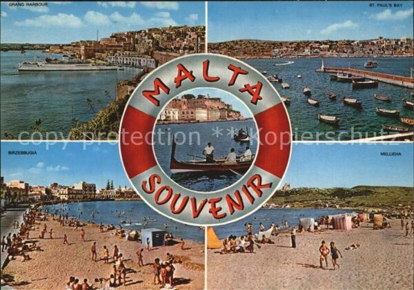 Malta Grand Harbour St Pauls Bay Birzebbugia