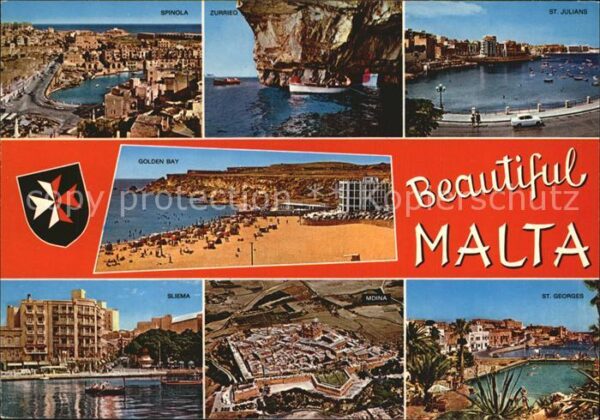 Malta Spinola Zurrieo St Julians Golden Bay S