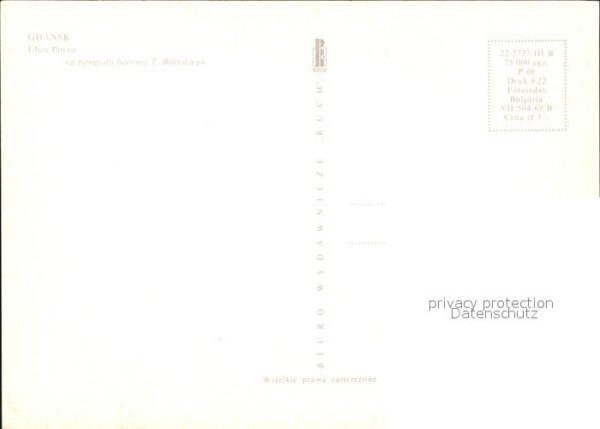 Gdansk Ulica Piwna – Bild 2