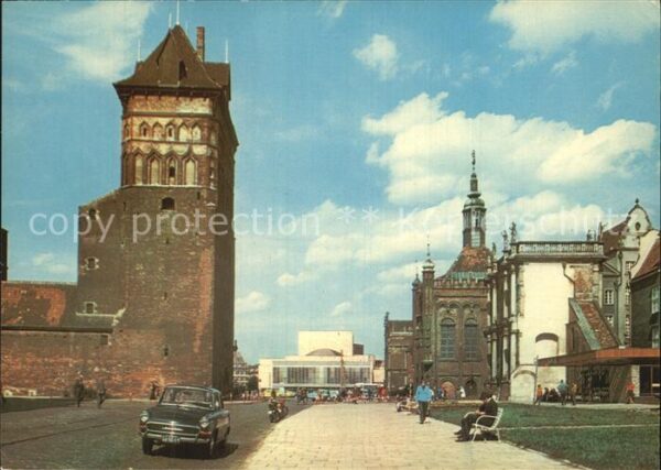 Gdansk Widok w kierunku Targu Weglowego