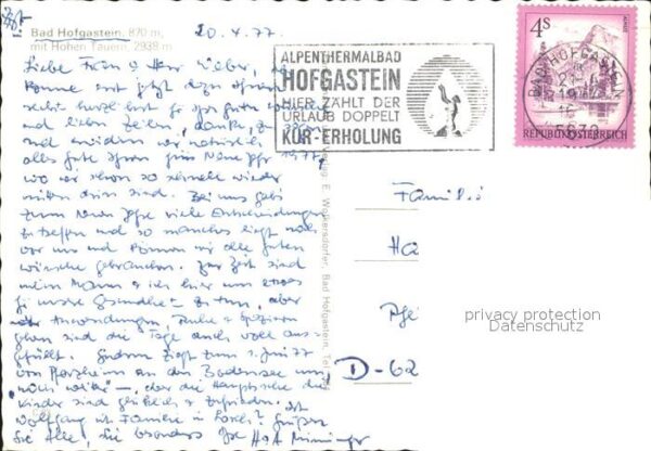 Bad Hofgastein mit Hohen Tauern – Bild 2
