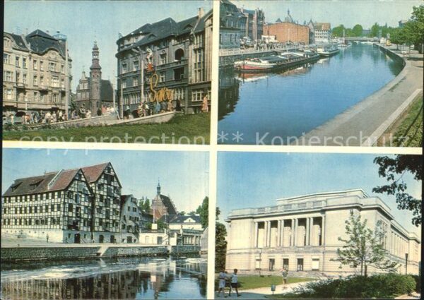 Bydgoszcz Pommern Plac Zjednoczenia Zabytkowe spichrze Na