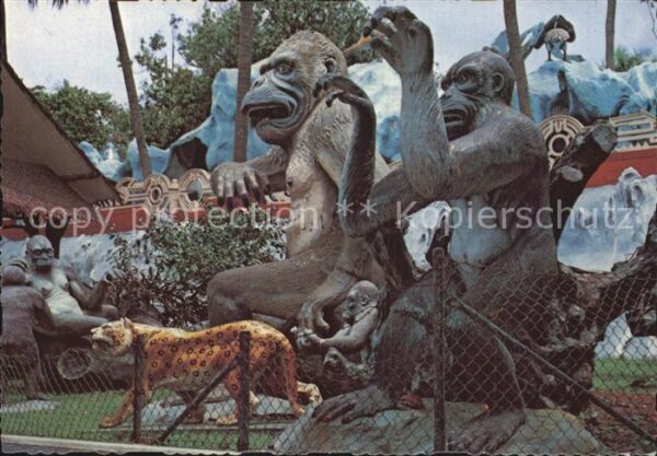 Singapore Tiger Balm Garden showing bizarre statu