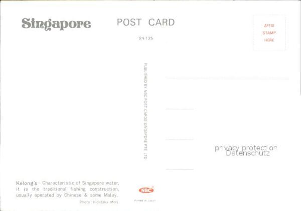 Singapore Kelongs Characteristic of Singapore wat – Bild 2