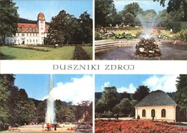 Duszniki Zdrój Zaklad Przyrodoleczniczy Park zdrojowy