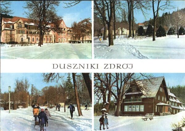 Duszniki Zdrój Sanatorium Park zdrojowy teatr im Fryde