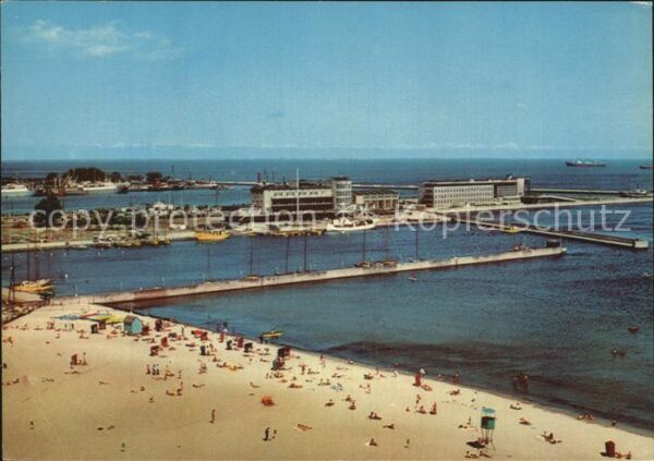 Gdynia Pommern Strand Hafen Morski Instytut Rybacki