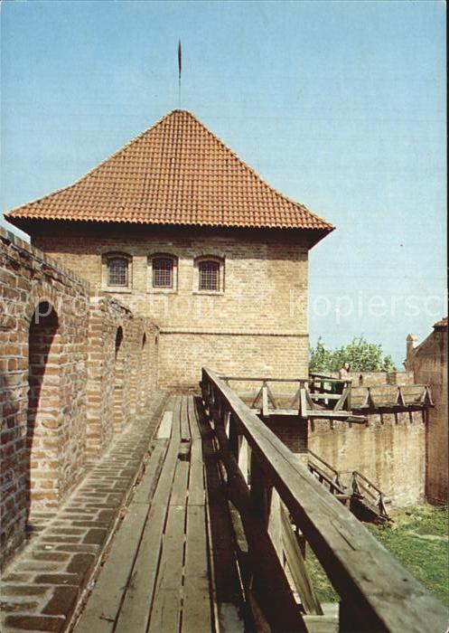 Frombork Fragment gotyckich murow obronnych Wiez