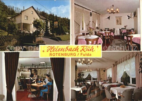 Rotenburg Fulda Restaurant Heienbach Ruh Gasträume