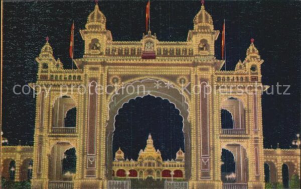 Mysore Palace Front Gate