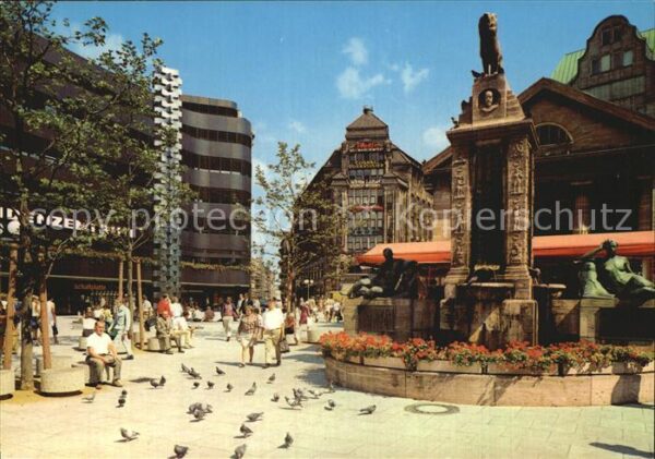 Hamburg Mönckebergbrunnen