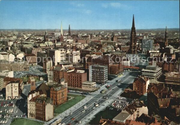 Hamburg Blick von St. Michaeliskirche