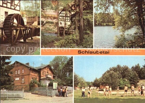 Schlaubetal Bremsdorfer Mühle Kleiner-Treppelsee Ju