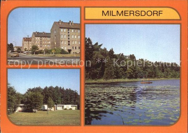 Milmersdorf Uckermark Ahrensdorf Leuna-Ferienheim Temnitzer-S