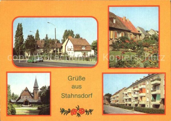 Stahnsdorf Heinrich Zille Strasse Siedlungshäuser