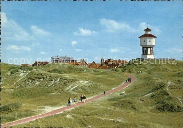 Langeoog Nordseebad Dünen Leuchtturm