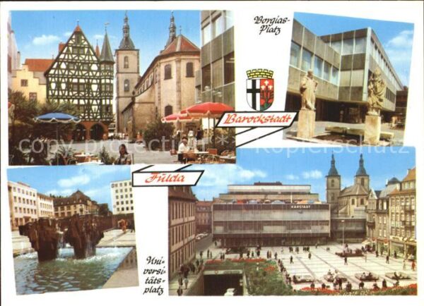 Fulda Borgias- und Universitätsplatz