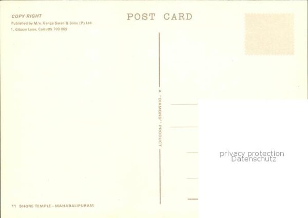 Calcutta Gibson Lane Tempel am Meer – Bild 2