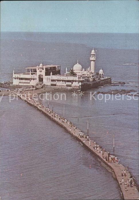 Bombay Mumbai Haji Ali Fliegeraufnahme