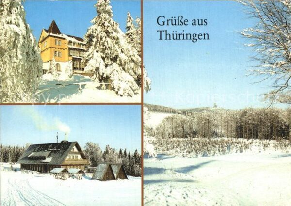Friedrichsroda Spießberghaus Heuberghaus Inselsberg