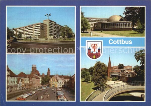 Cottbus Strasse-der-Jugend Planetarium Altmarkt