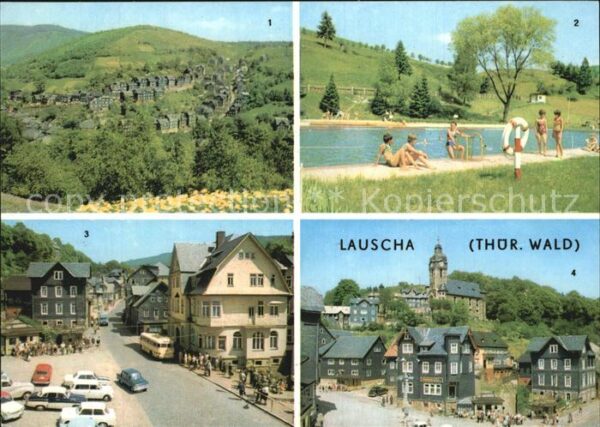 Lauscha Kulturhaus Hüttenplatz  Freibad