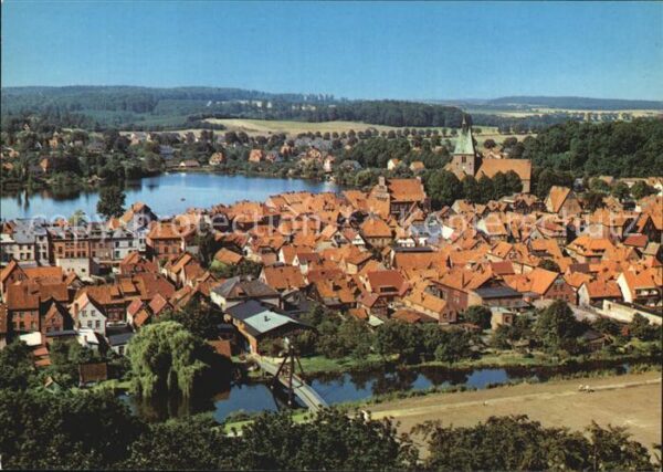 Moelln Lauenburg Fliegeraufnahme