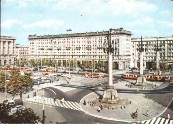 Warszawa Plac Konstytucji Strassenbahn