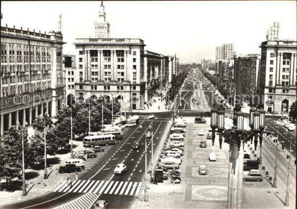 Warszawa Plac Konstytucji Ulica Marszalkowska