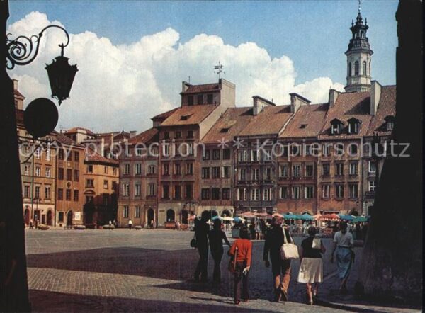 Warszawa Ranek Starego Miasta